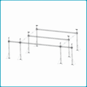 Flat roof design Mount speakers